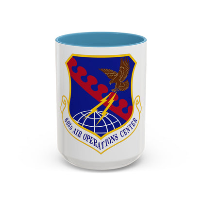 603 Air Operations Center USAFE (U.S. Air Force) Accent Coffee Mug