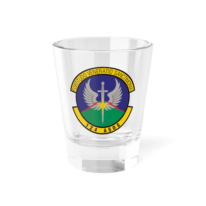 Verre à liqueur 124e Escadron d'opérations de soutien aérien (US Air Force) 1,5 oz