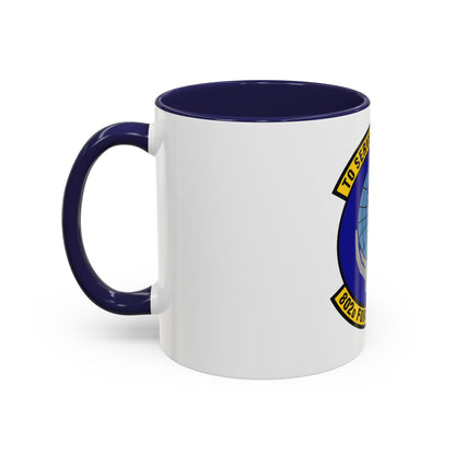 802d Force Support Squadron (U.S. Air Force) Accent Coffee Mug