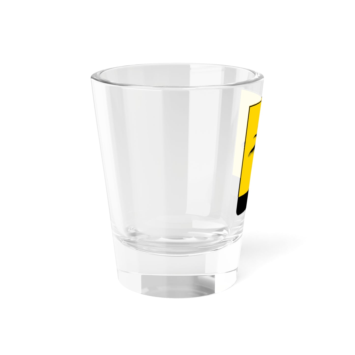 Lesser CoA of the Donets Basin Modern French Shield (Ukraine) (Coat of Arms) Shot Glass 1.5oz