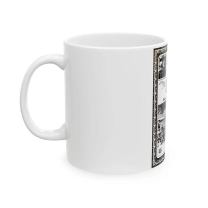 Chicago 1974 (Music Poster) White Coffee Mug-Go Mug Yourself