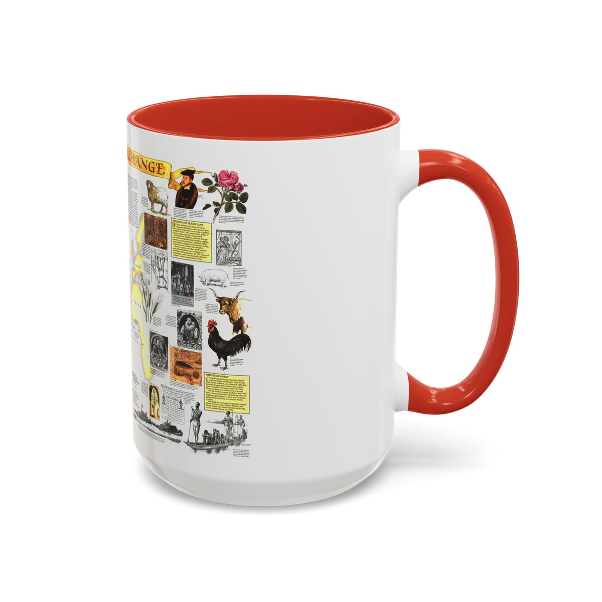 The Grand Exchange (1992) (Map) Accent Coffee Mug
