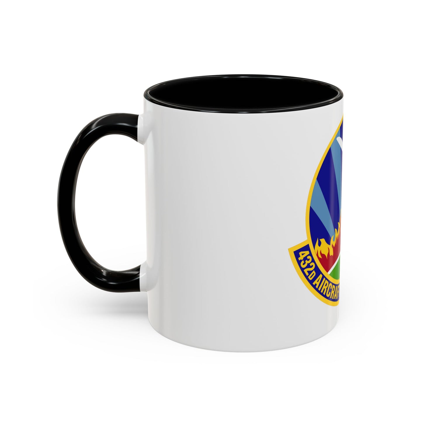 432d Aircraft Maintenance Squadron (U.S. Air Force) Accent Coffee Mug