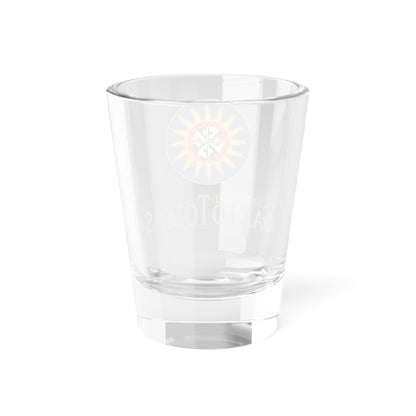 Logo de la Santo Tomás 1 (Colombia) (Coat of Arms) Shot Glass 1.5oz