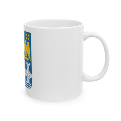 Arms of Bernadotte - White Coffee Mug