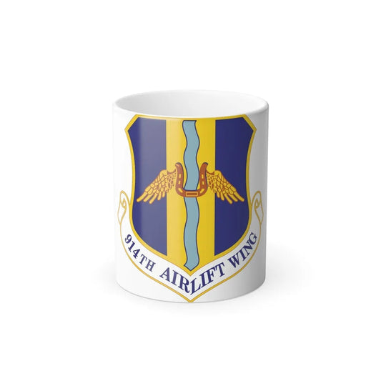 914th Airlift Wing (U.S. Air Force) Color Changing Coffee Mug-11oz-Go Mug Yourself