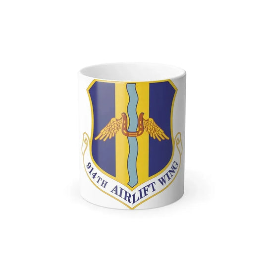 914th Airlift Wing (U.S. Air Force) Color Changing Coffee Mug 11oz - Go Mug Yourself