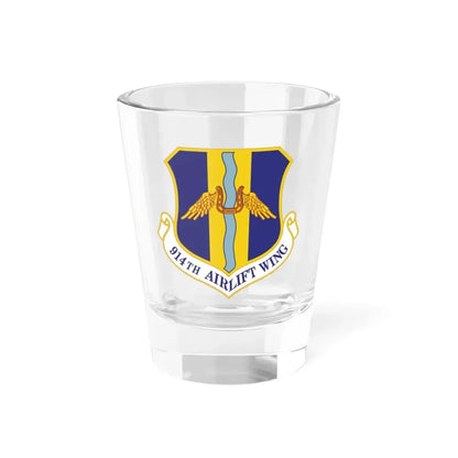 914th Airlift Wing (U.S. Air Force) Shot Glass 1.5oz 1.5oz - Go Mug Yourself