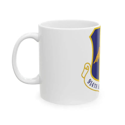 914th Airlift Wing (U.S. Air Force) White Coffee Mug - Go Mug Yourself