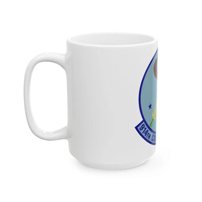 914th Combat Communications Flight (U.S. Air Force) White Coffee Mug-Go Mug Yourself