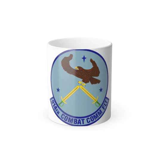 914th Combat Communications Flight (U.S. Air Force) Color Changing Coffee Mug 11oz - Go Mug Yourself