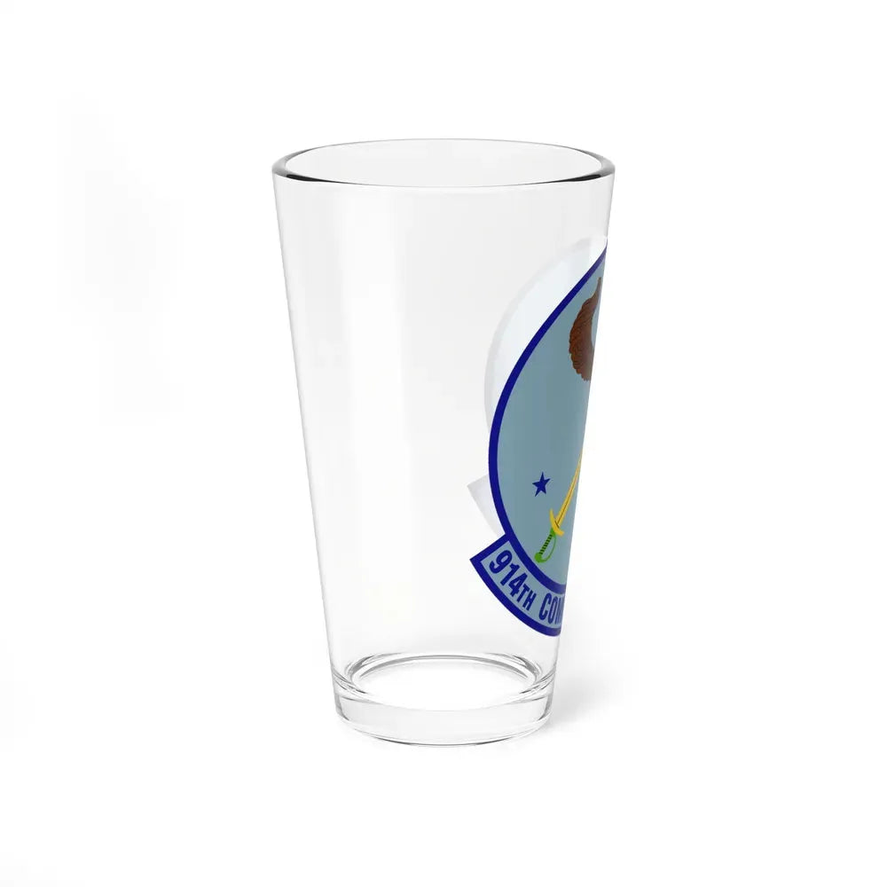 914th Combat Communications Flight (U.S. Air Force) Pint Glass 16oz - Go Mug Yourself