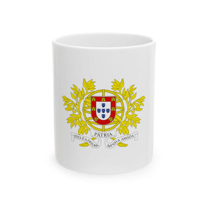 Military coat of arms of Portugal - White Coffee Mug