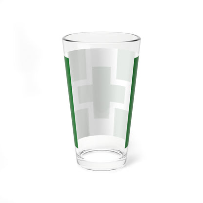 Flag of safety and health (Japan) Pint Glass 16oz