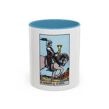 The Knight of Cups (Tarot Card) Accent Coffee Mug