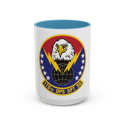 170th Operations Support Squadron (U.S. Air Force) Accent Coffee Mug