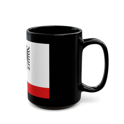 Naval Ensign of Albania - Black Coffee Mug