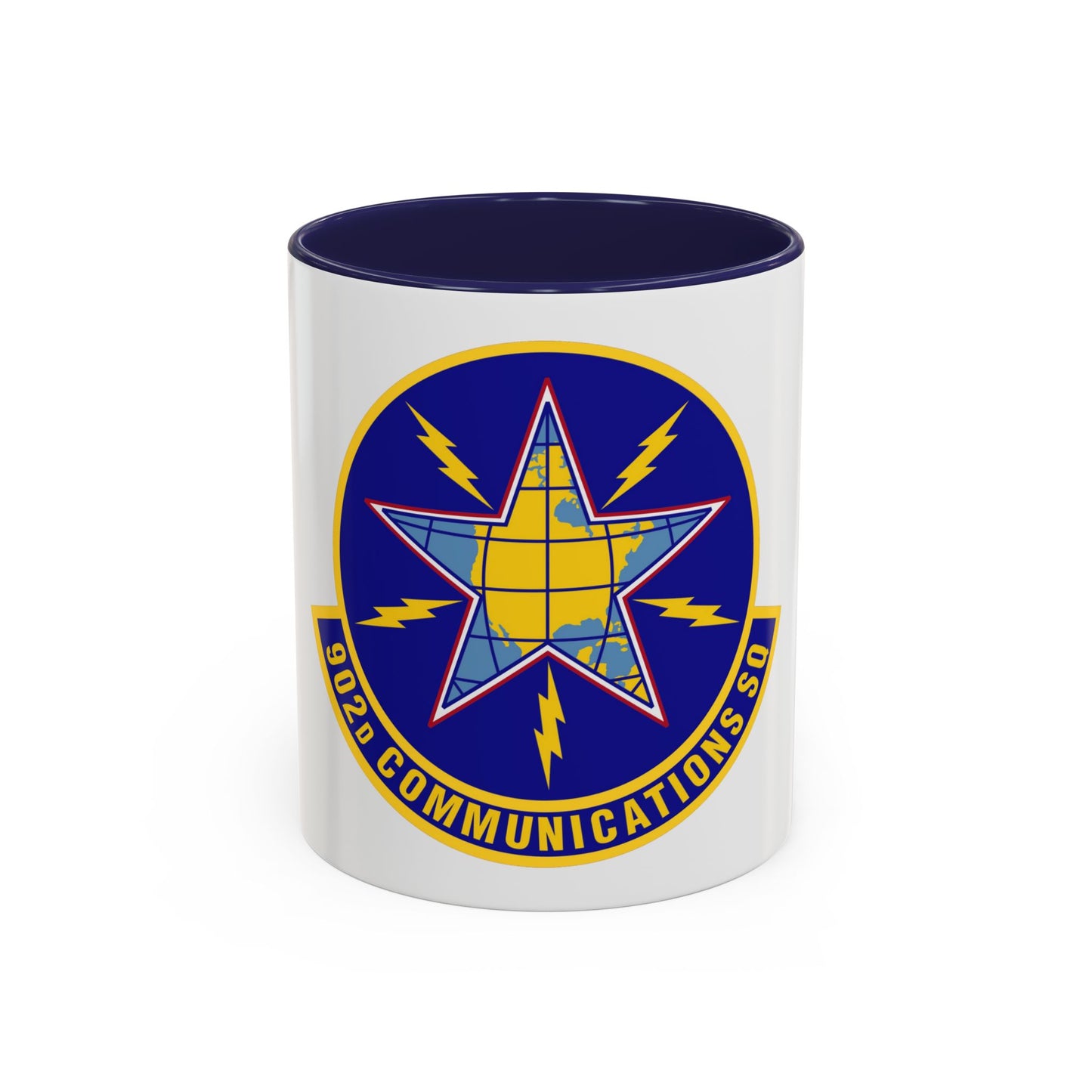 902d Communications Squadron (U.S. Air Force) Accent Coffee Mug