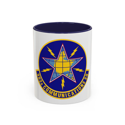 902d Communications Squadron (U.S. Air Force) Accent Coffee Mug