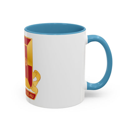 718th Antiaircraft Artillery Gun Battalion (U.S. Army) Accent Coffee Mug