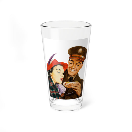 Look at It!, Saturday Evening Post cover, October 10, 1942 - Pint Glass 16oz