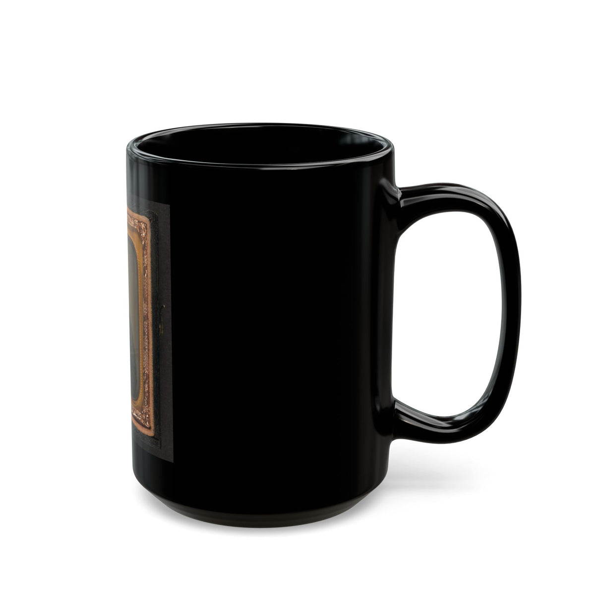 Unidentified Soldier In Confederate Shell Jacket(2) (U.S. Civil War) Black Coffee Mug