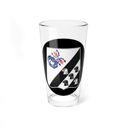 Emblem for the 5-V-GHR (Denmark) (Coat of Arms) Pint Glass 16oz