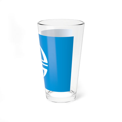 Flag of Inzai Chiba (Japan) Pint Glass 16oz