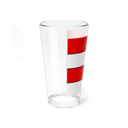 CHE Zofingen Flag (Switzerland) Pint Glass 16oz