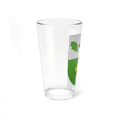 Grolley-Ponthaux-coat of arms (Switzerland) (Coat of Arms) Pint Glass 16oz