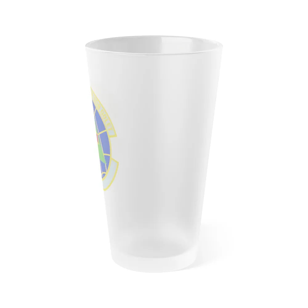 916 Aerospace Medicine Squadron AFRC (U.S. Air Force) Frosted Pint Glass 16oz-Go Mug Yourself