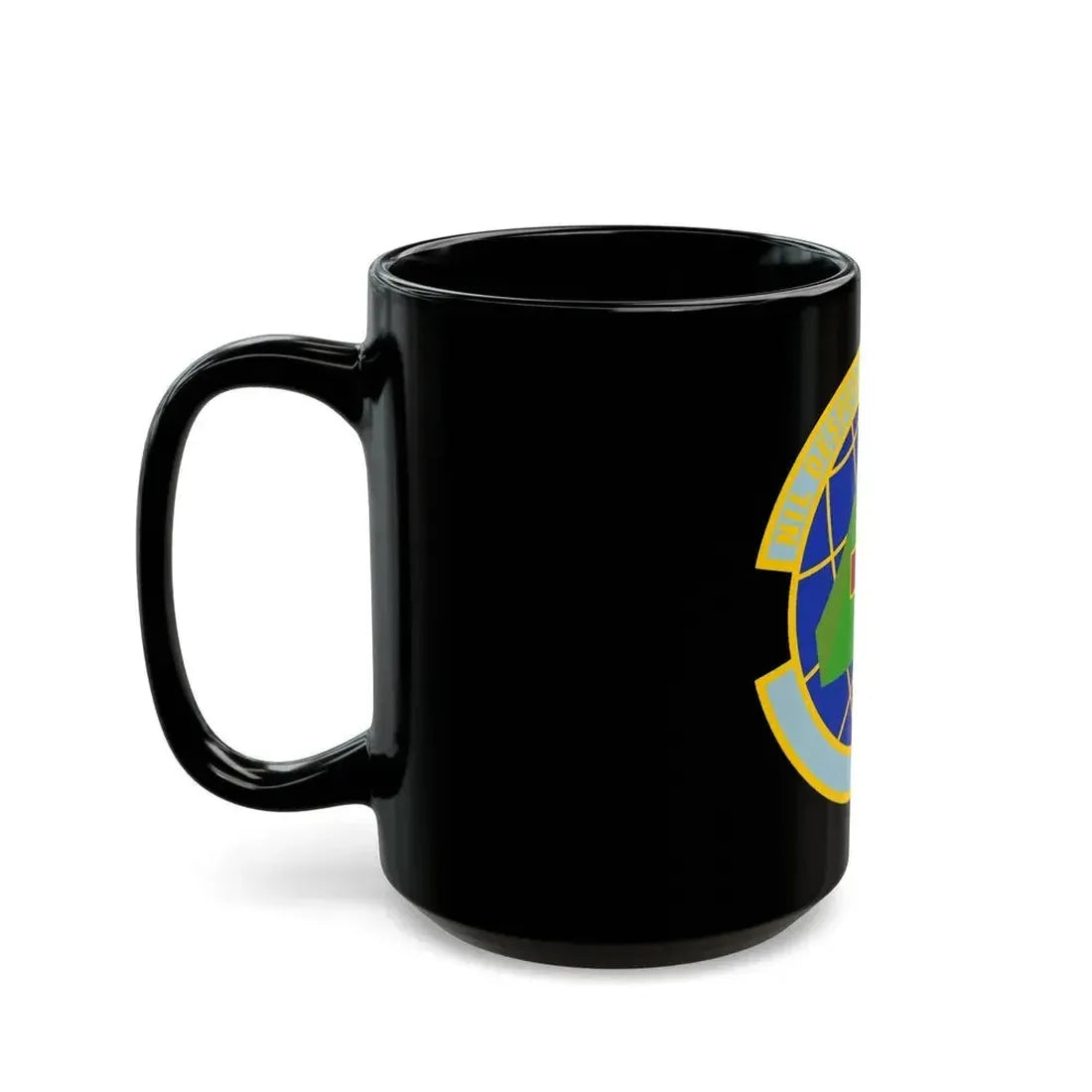 916 Aerospace Medicine Squadron AFRC (U.S. Air Force) Black Coffee Mug - Go Mug Yourself