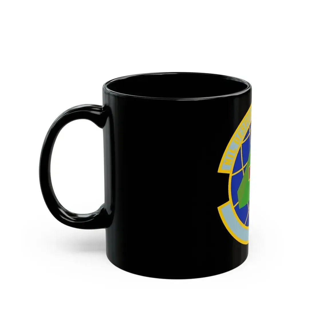 916 Aerospace Medicine Squadron AFRC (U.S. Air Force) Black Coffee Mug - Go Mug Yourself