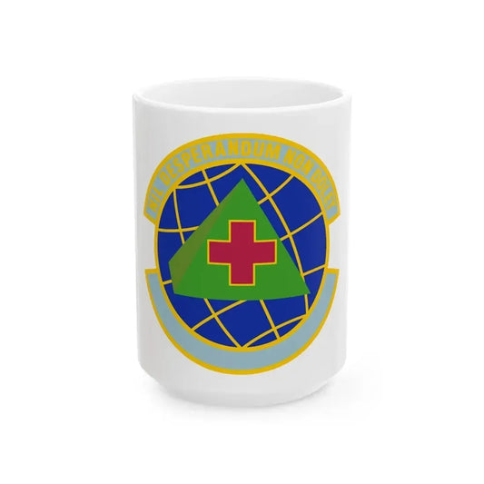 916 Aerospace Medicine Squadron AFRC (U.S. Air Force) White Coffee Mug 15oz - Go Mug Yourself