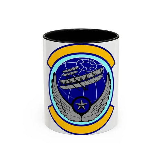 916 Aircraft Maintenance Squadron AFRC (U.S. Air Force) Accent Coffee Mug 11oz Black - Go Mug Yourself