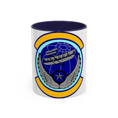 916 Aircraft Maintenance Squadron AFRC (U.S. Air Force) Accent Coffee Mug 11oz Navy - Go Mug Yourself