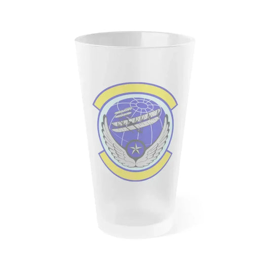 916 Aircraft Maintenance Squadron AFRC (U.S. Air Force) Frosted Pint Glass 16oz 16oz Frosted - Go Mug Yourself