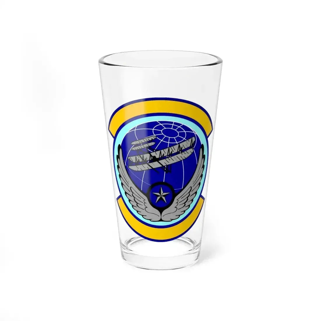 916 Aircraft Maintenance Squadron AFRC (U.S. Air Force) Pint Glass 16oz 16oz - Go Mug Yourself