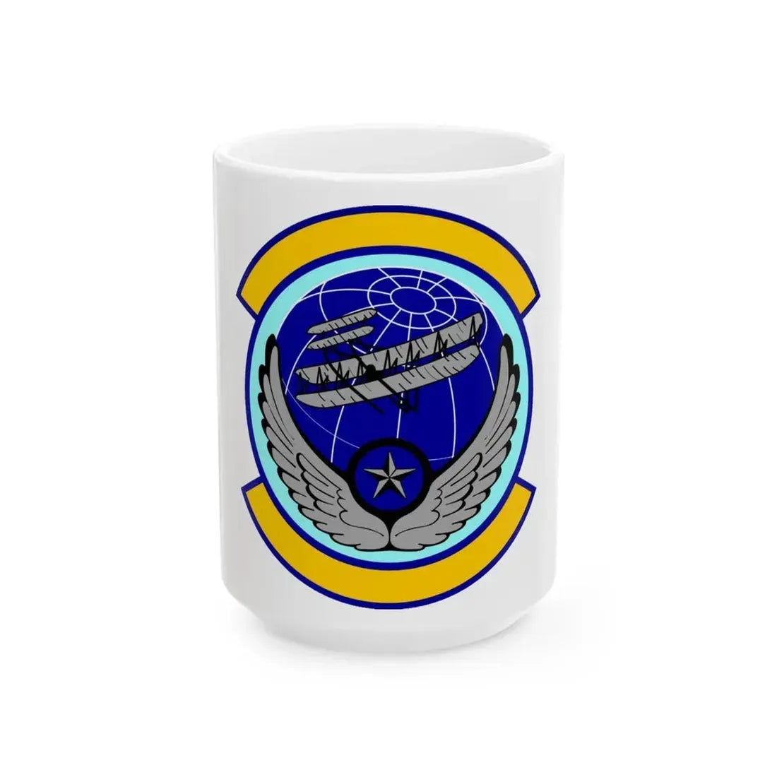 916 Aircraft Maintenance Squadron AFRC (U.S. Air Force) White Coffee Mug 15oz - Go Mug Yourself
