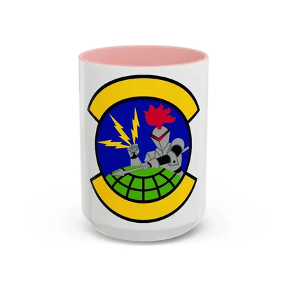 916 Maintenance Squadron AFRC (U.S. Air Force) Accent Coffee Mug 15oz Pink - Go Mug Yourself