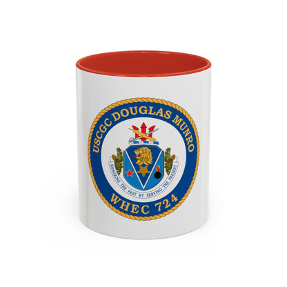 USCGC Douglas Munro (U.S. Coast Guard) Accent Coffee Mug