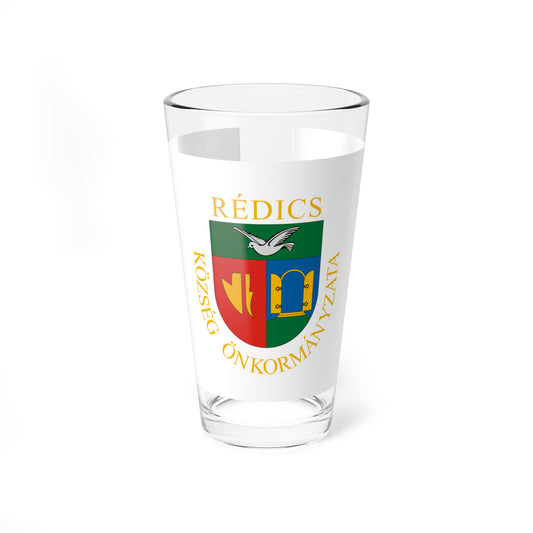 Flag of Redics (Hungary) Pint Glass 16oz
