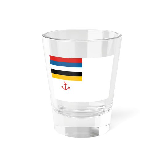 Flag of Chief of Marine Police of Manchukuo (China) Shot Glass 1.5oz
