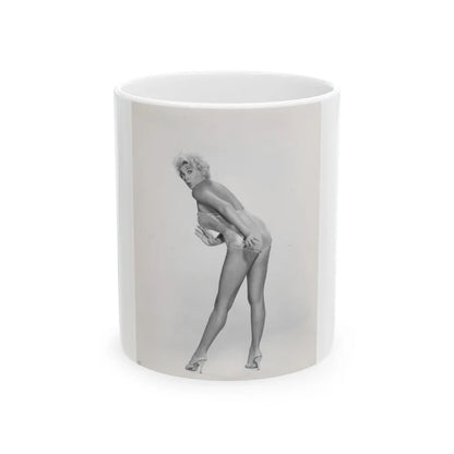 Barbara Nichols #534 (Vintage Female Icon) White Coffee Mug-11oz-Go Mug Yourself