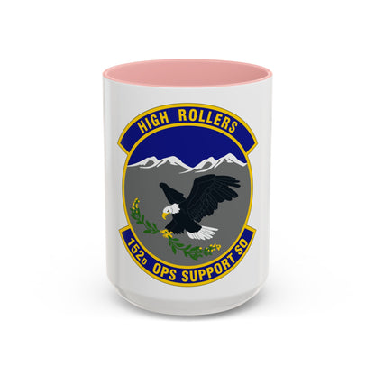 152d Operations Support Squadron (U.S. Air Force) Accent Coffee Mug
