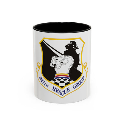 347th Rescue Group (U.S. Air Force) Accent Coffee Mug