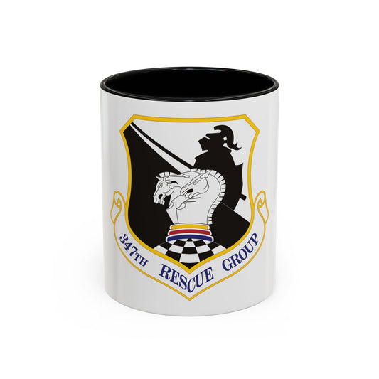 347th Rescue Group (U.S. Air Force) Accent Coffee Mug