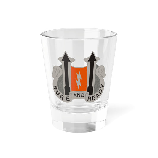 Verre à liqueur du 11e bataillon de transmission (armée américaine) 1,5 oz