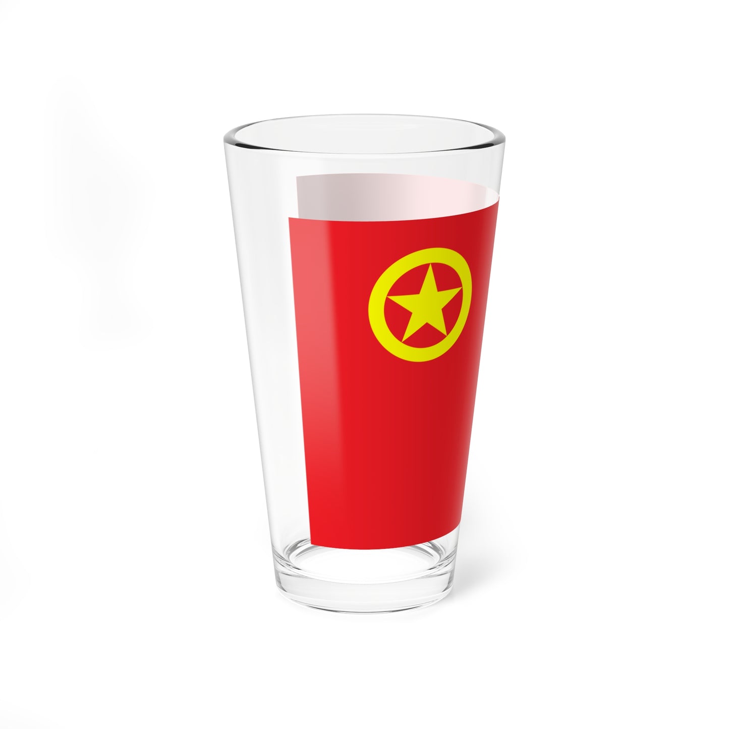 Flag of the Communist Youth League of China (China) Pint Glass 16oz
