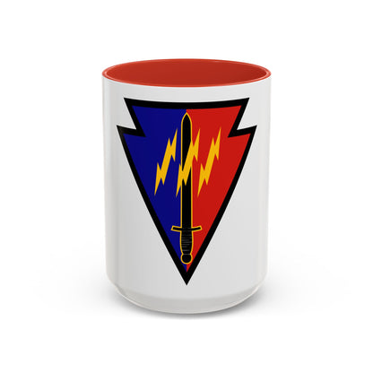 219th Battlefield Surveillance Brigade (U.S. Army) Accent Coffee Mug